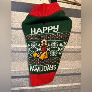 Disney Red Knit Dog Sweater